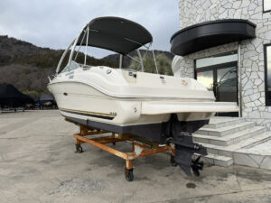 SeaRay　シーレー　シーレイ　クルーザー　中古艇　びわ湖　マリーナ　長龍